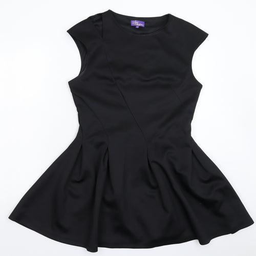 Amy Childs Womens Black   Fit & Flare  Size 16
