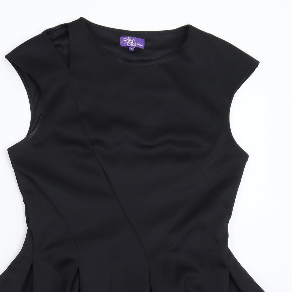 Amy Childs Womens Black   Fit & Flare  Size 16