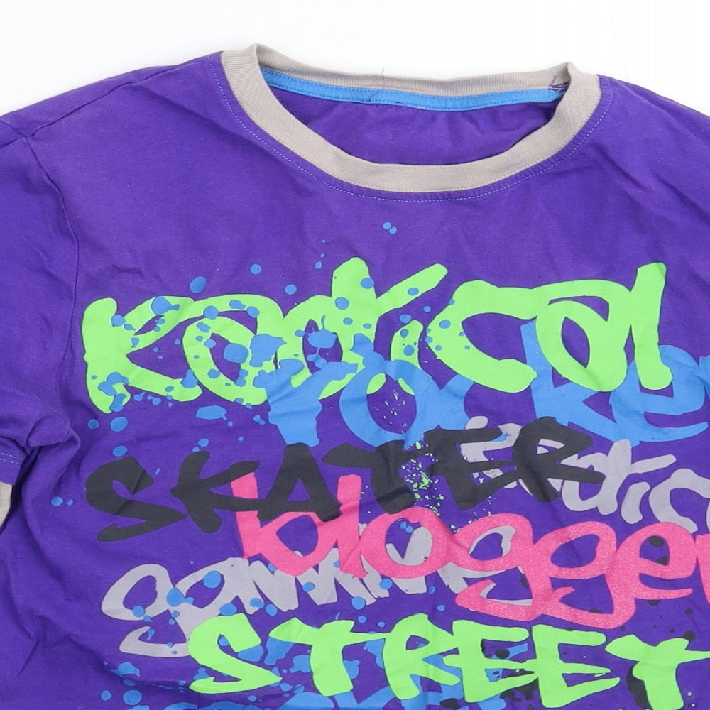 F&F Girls Multicoloured   Basic T-Shirt Size 11-12 Years