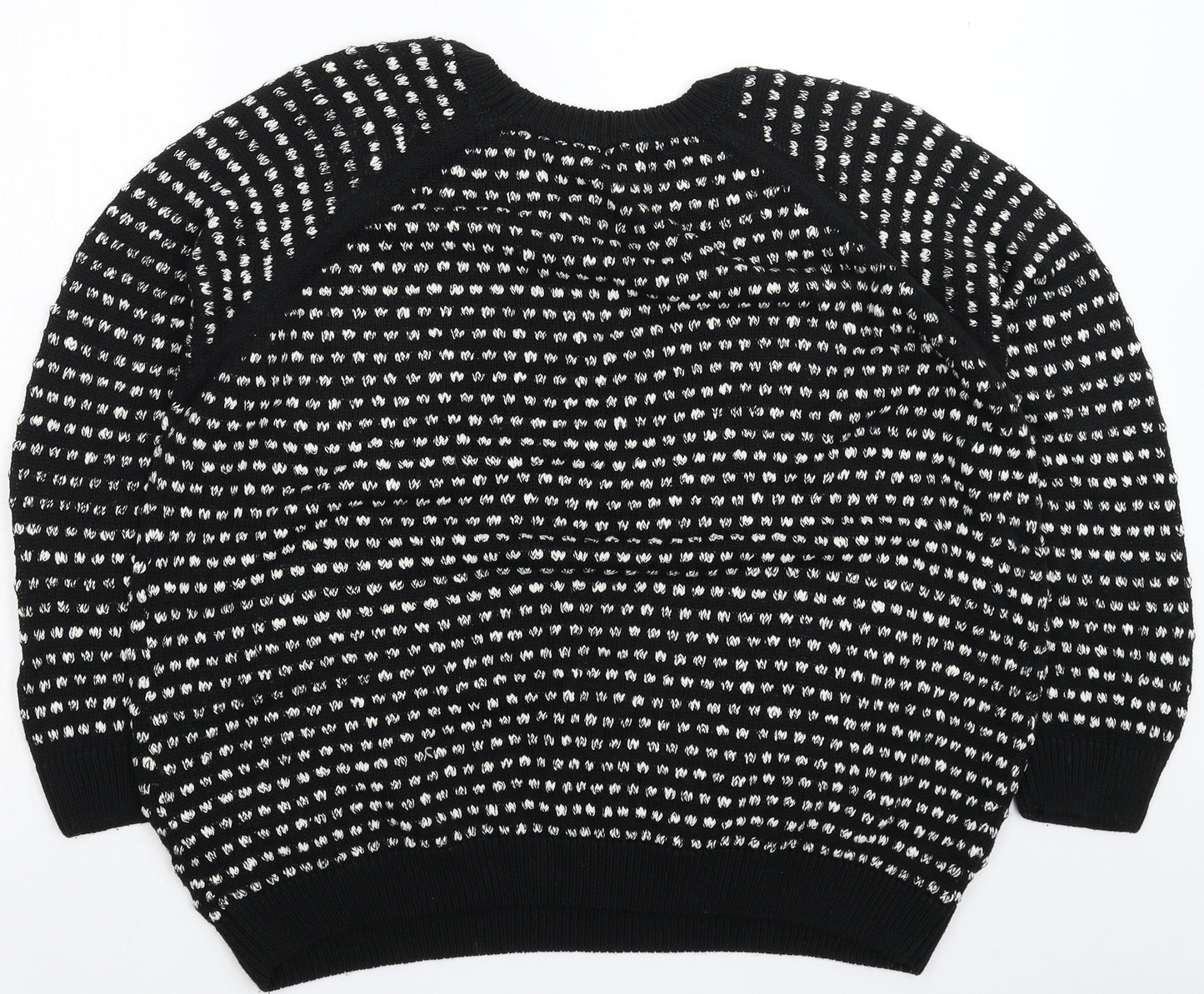 George Womens Black  Knit Pullover Jumper Size 22