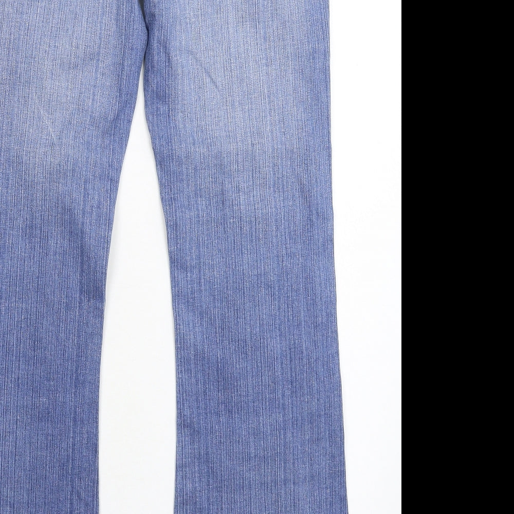 Falmer Womens Blue  Denim Bootcut Jeans Size 36 in L30 in