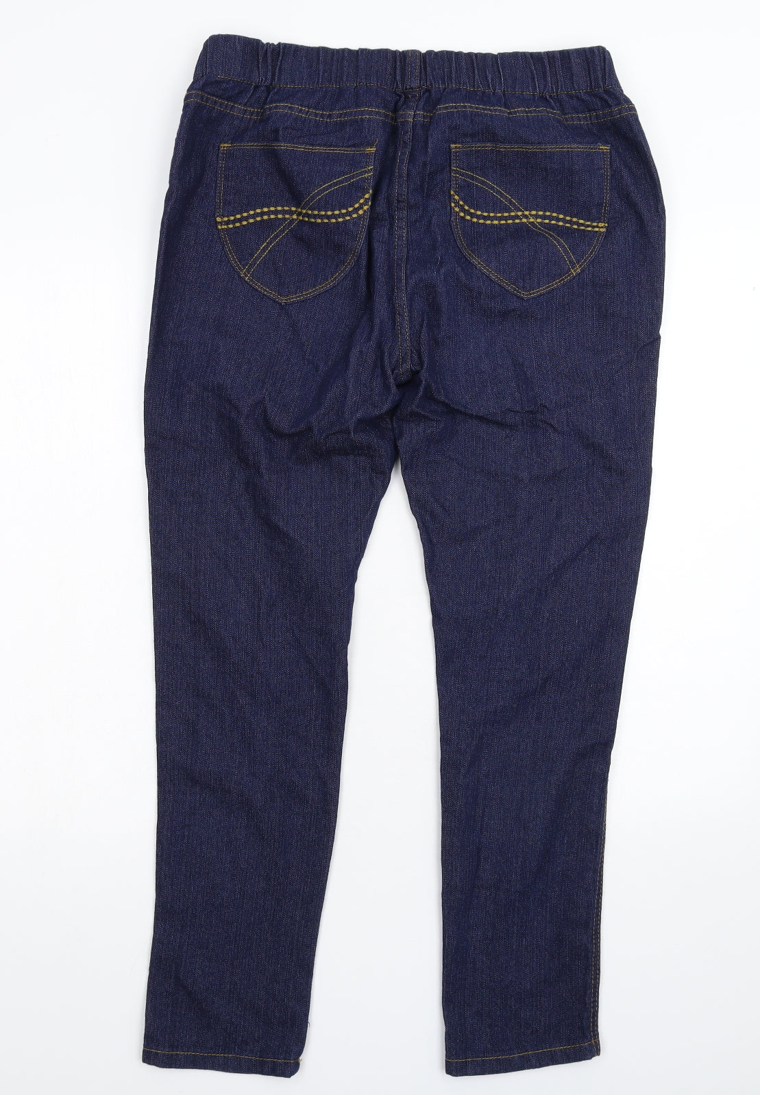 Preworn Womens Blue  Denim Jegging Jeans Size 18 L27 in