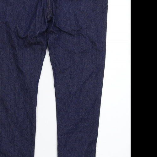 Preworn Womens Blue  Denim Jegging Jeans Size 18 L27 in