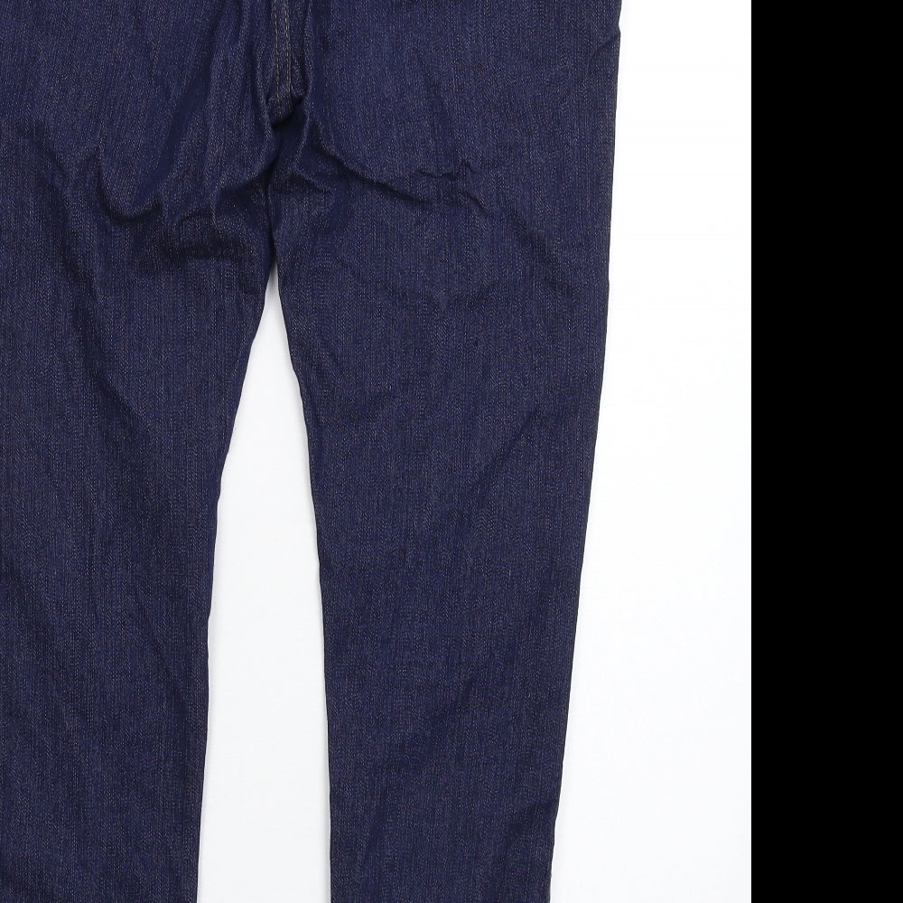 Preworn Womens Blue  Denim Jegging Jeans Size 18 L27 in