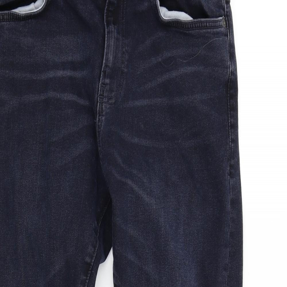 NEXT Mens Blue   Straight Jeans Size 36 L28 in - Short