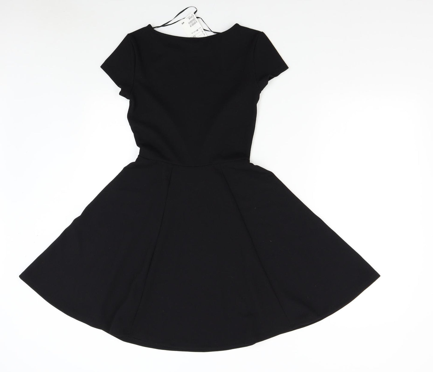 H&M Womens Black   Fit & Flare  Size XS