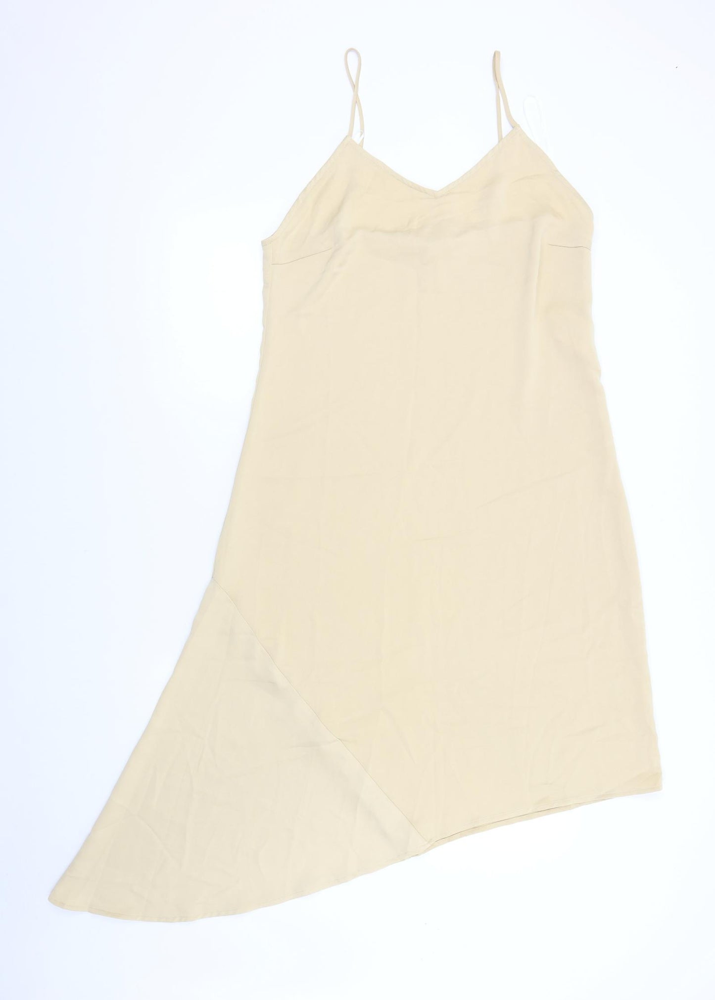 Pieces Womens Beige   Slip Dress  Size L