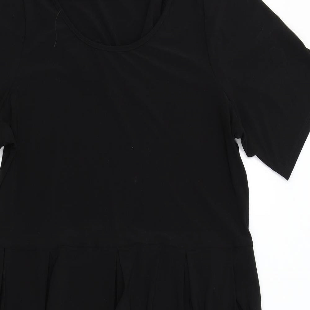 Preworn Womens Black   Slip Dress  Size 18
