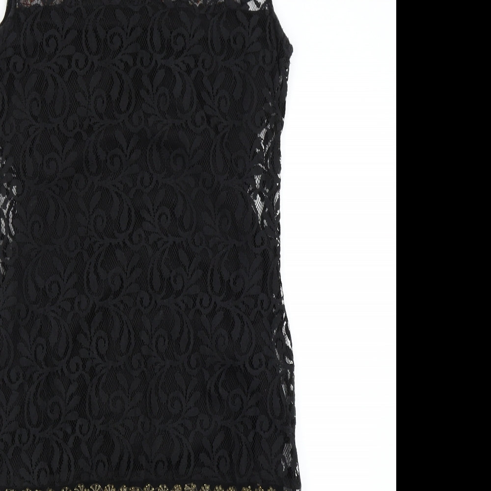 ASOS Womens Black   Pencil Dress  Size 10