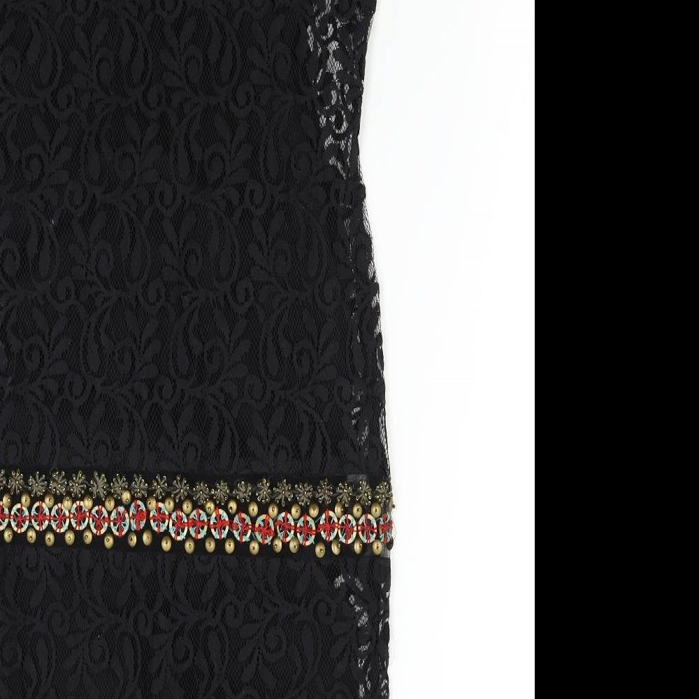 ASOS Womens Black   Pencil Dress  Size 10