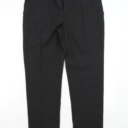 M&S Boys Grey   Dress Pants Trousers Size 16 Years - 17 - 18 Years Schoolwear