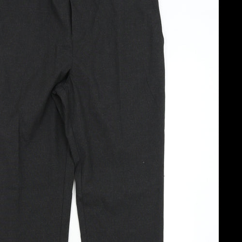 M&S Boys Grey   Dress Pants Trousers Size 16 Years - 17 - 18 Years Schoolwear