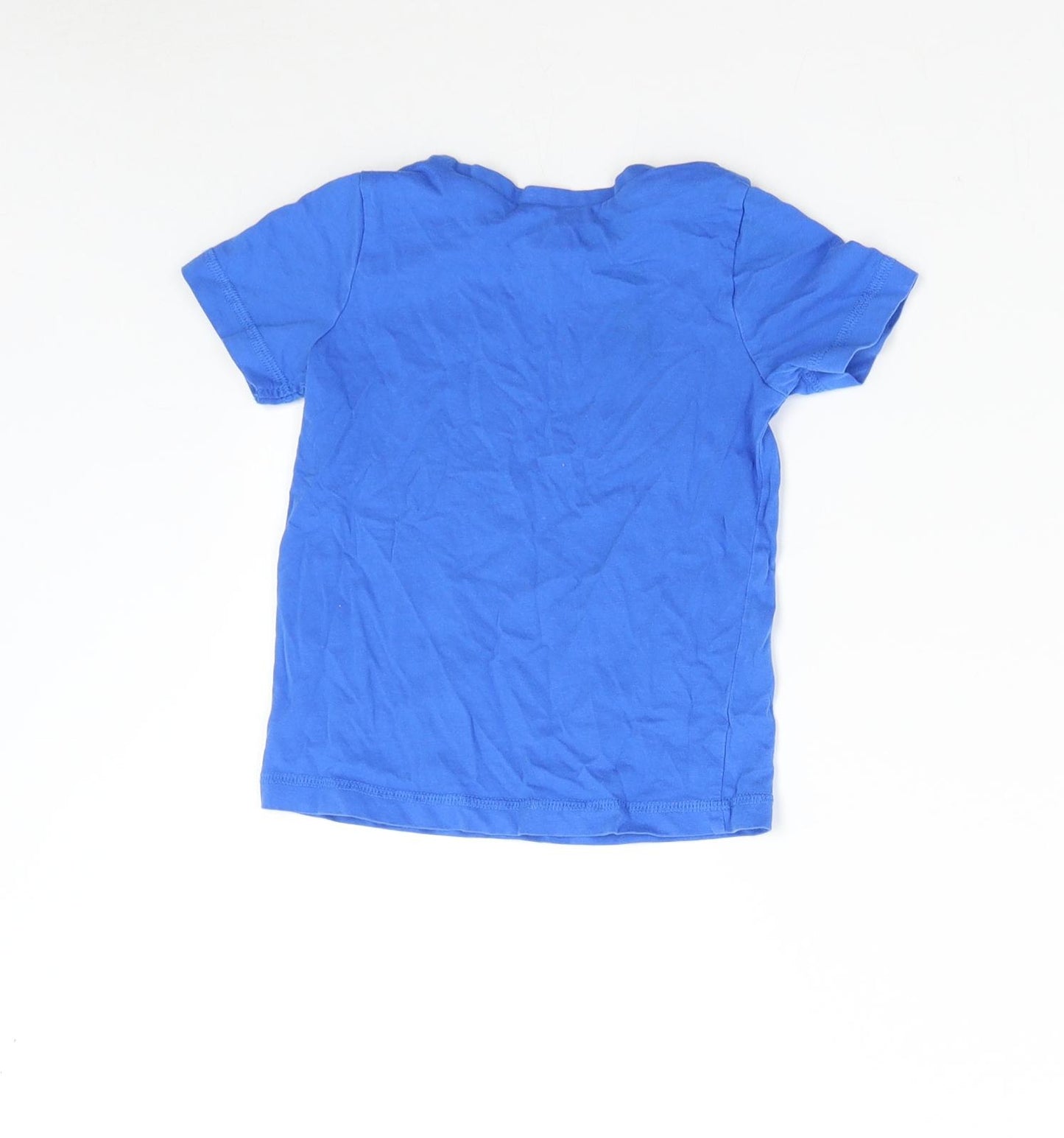 George Boys Blue   Basic T-Shirt Size 2-3 Years  - Dinosaur