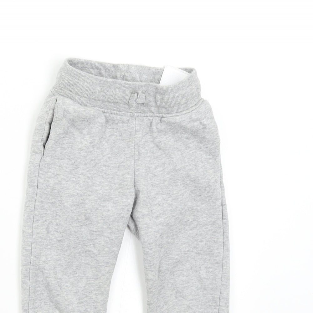 H&M Boys Grey   Sweatpants Trousers Size 2-3 Years