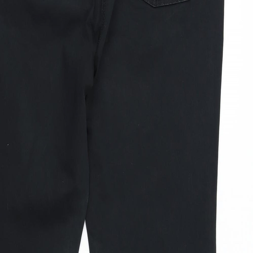 M&S Womens Black   Trousers  Size 18 L29 in