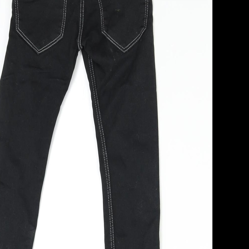 H&M Boys Black  Denim Straight Jeans Size 2-3 Years