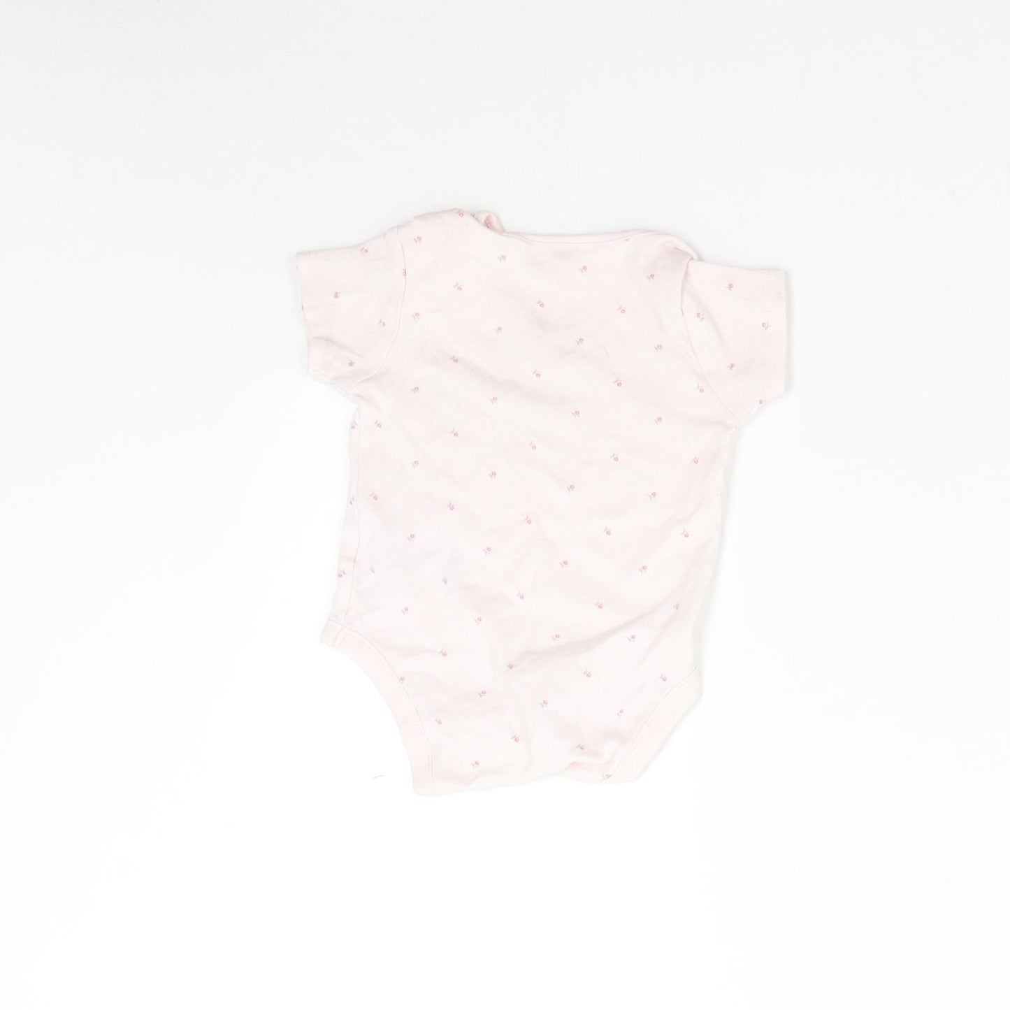 NEXT Baby Pink Floral  Babygrow One-Piece Size 0-3 Months