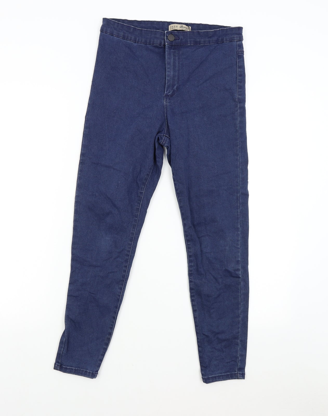 Primark Womens Blue  Denim Skinny Jeans Size 12 L24 in