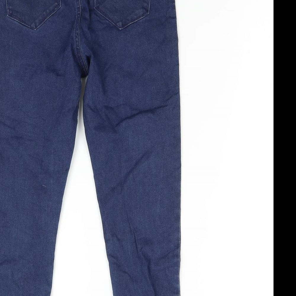 Primark Womens Blue  Denim Skinny Jeans Size 12 L24 in