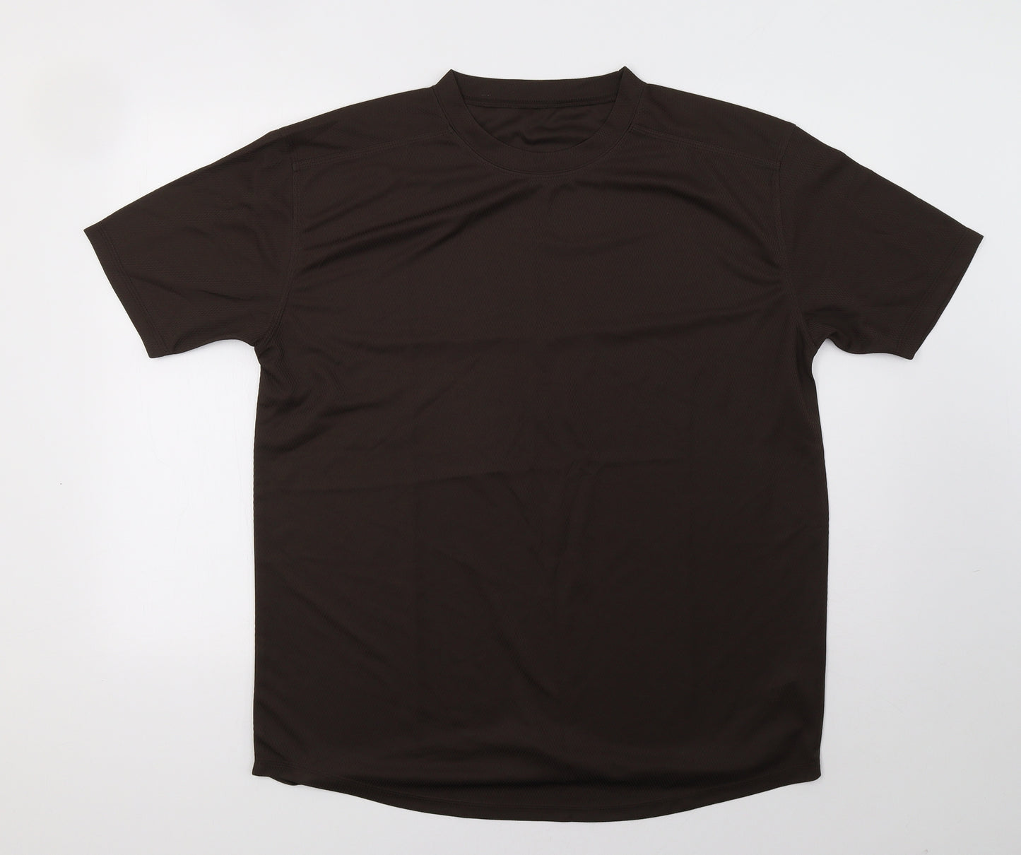 Preworn Mens Brown    T-Shirt Size XL