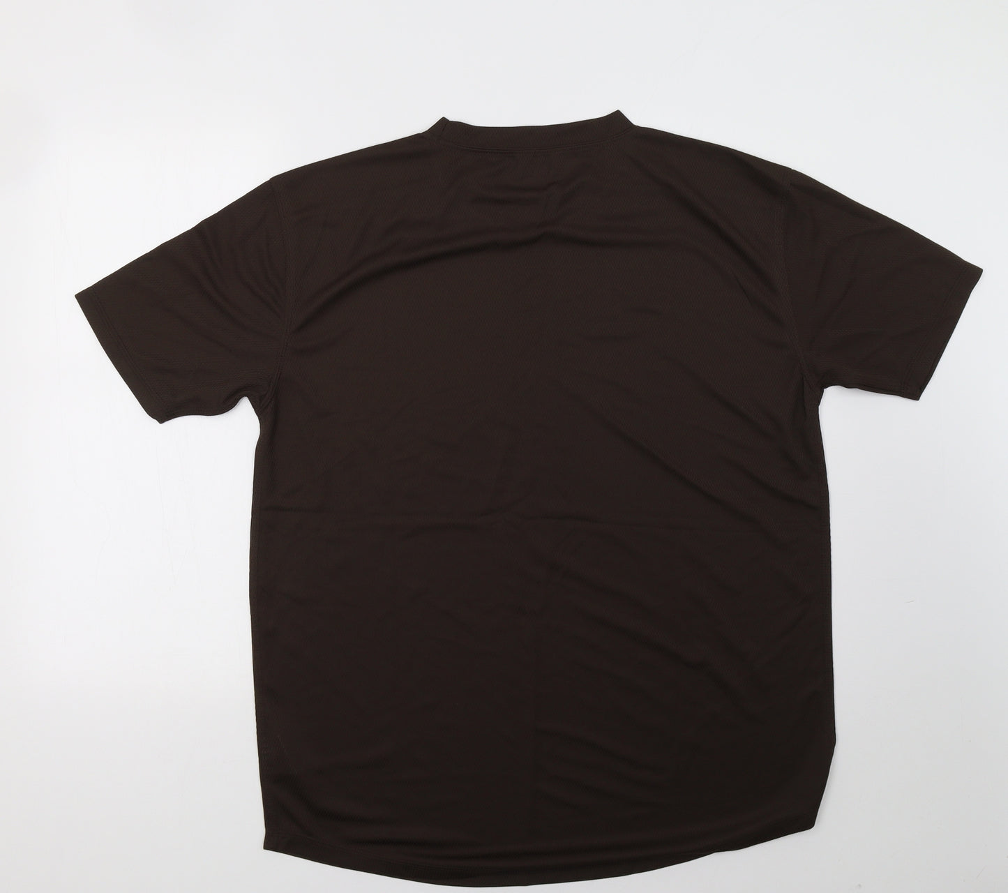 Preworn Mens Brown    T-Shirt Size XL