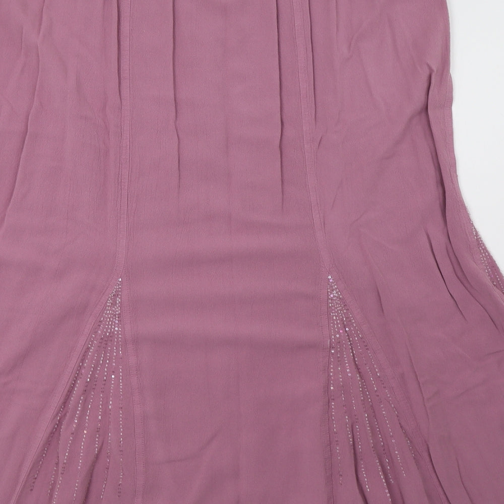 Matalan Womens Pink   A-Line Skirt Size 18