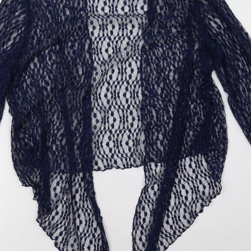 Preworn Womens Blue   Cardigan Jumper Size 16