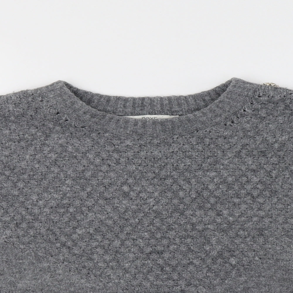 NEXT Womens Grey   Pullover Sweatshirt Size L