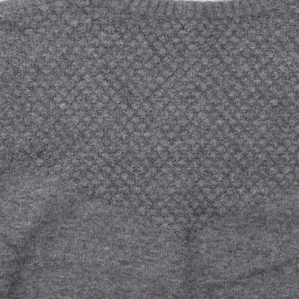 NEXT Womens Grey   Pullover Sweatshirt Size L