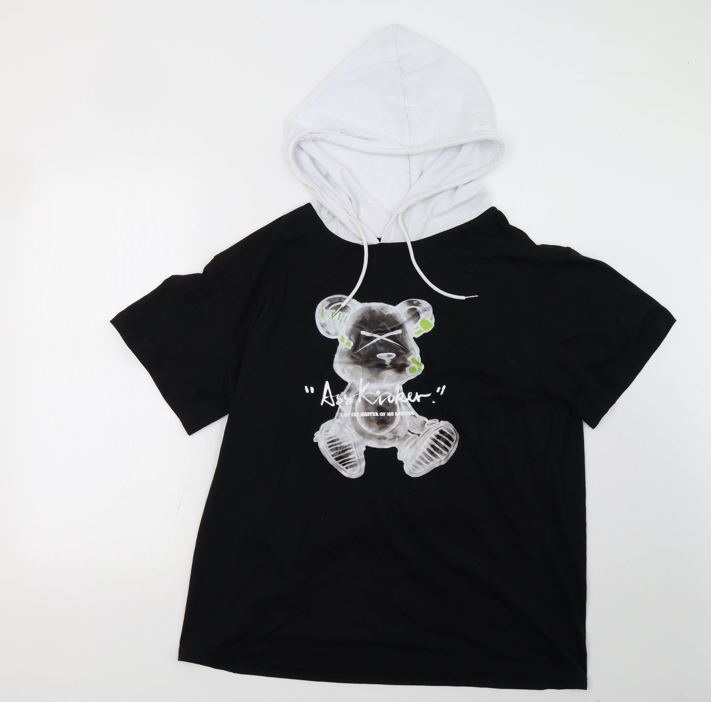 Preworn Womens Black   Pullover Sweatshirt Size 3XL