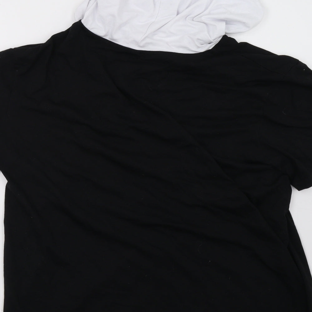 Preworn Womens Black   Pullover Sweatshirt Size 3XL