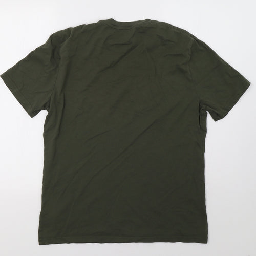 Marks and Spencer Mens Green    T-Shirt Size M