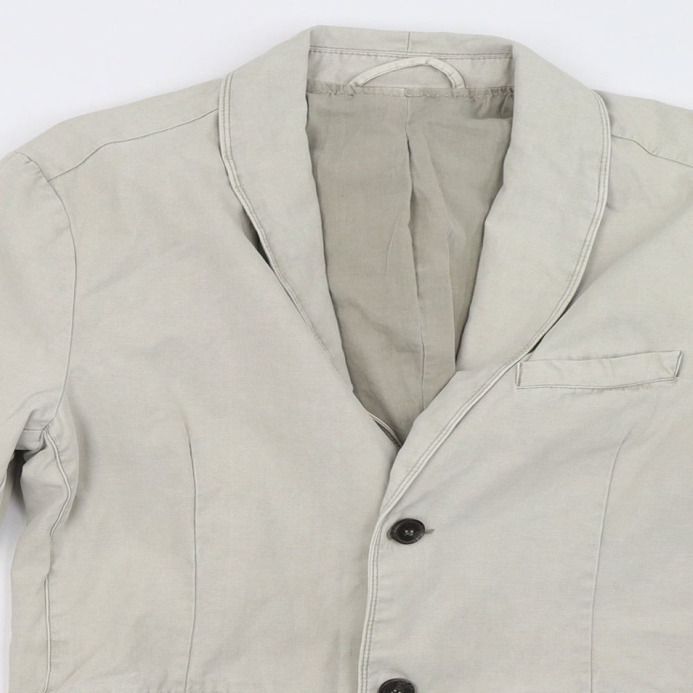 gruppocoin Womens Beige   Jacket Blazer Size 14