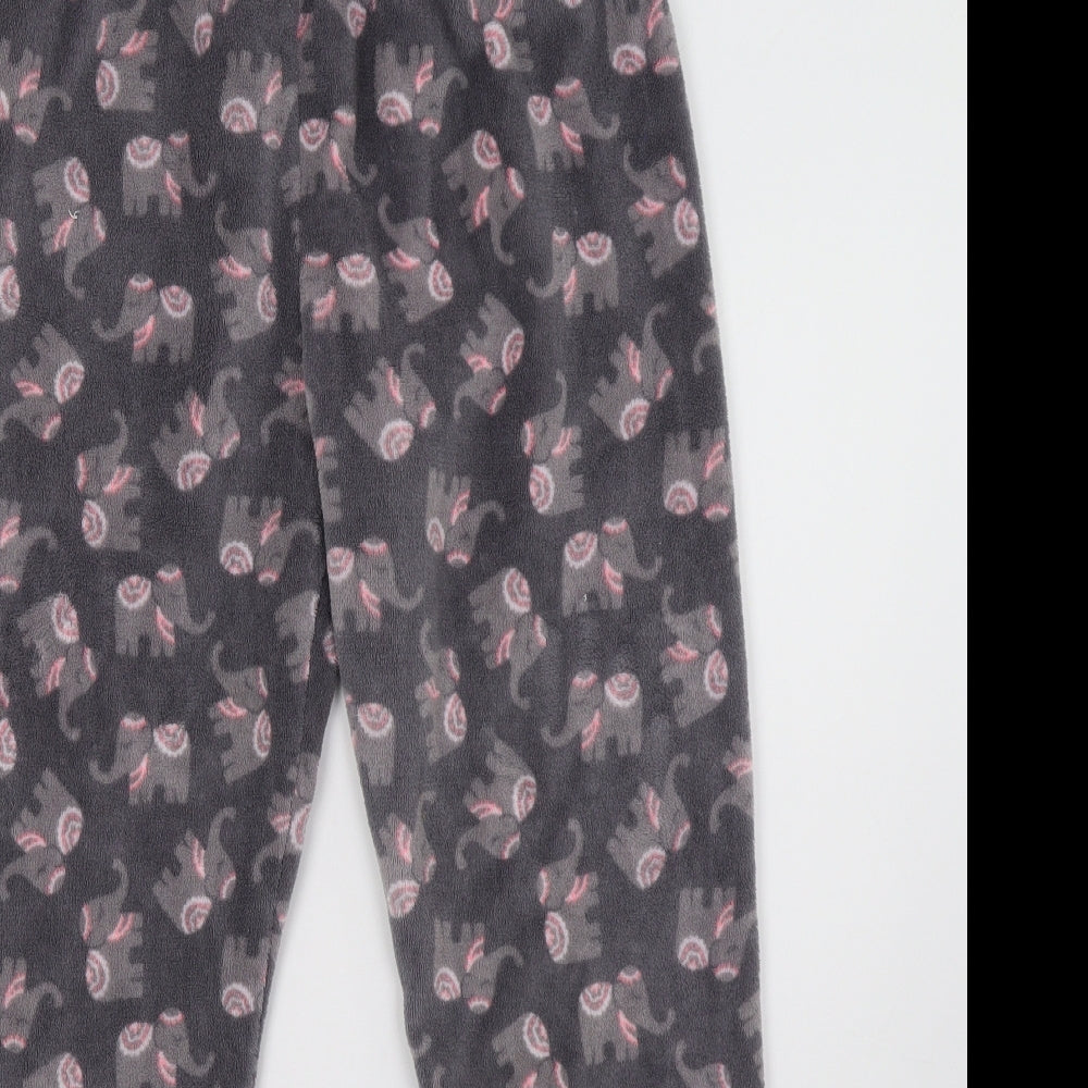 Primark Womens Grey Polka Dot   Pyjama Pants Size 12
