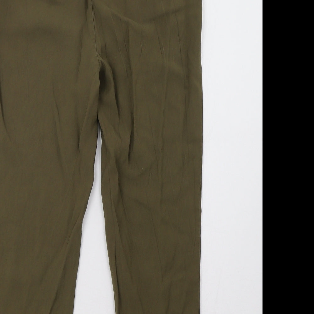 F&F Womens Green   Trousers  Size 12 L29 in
