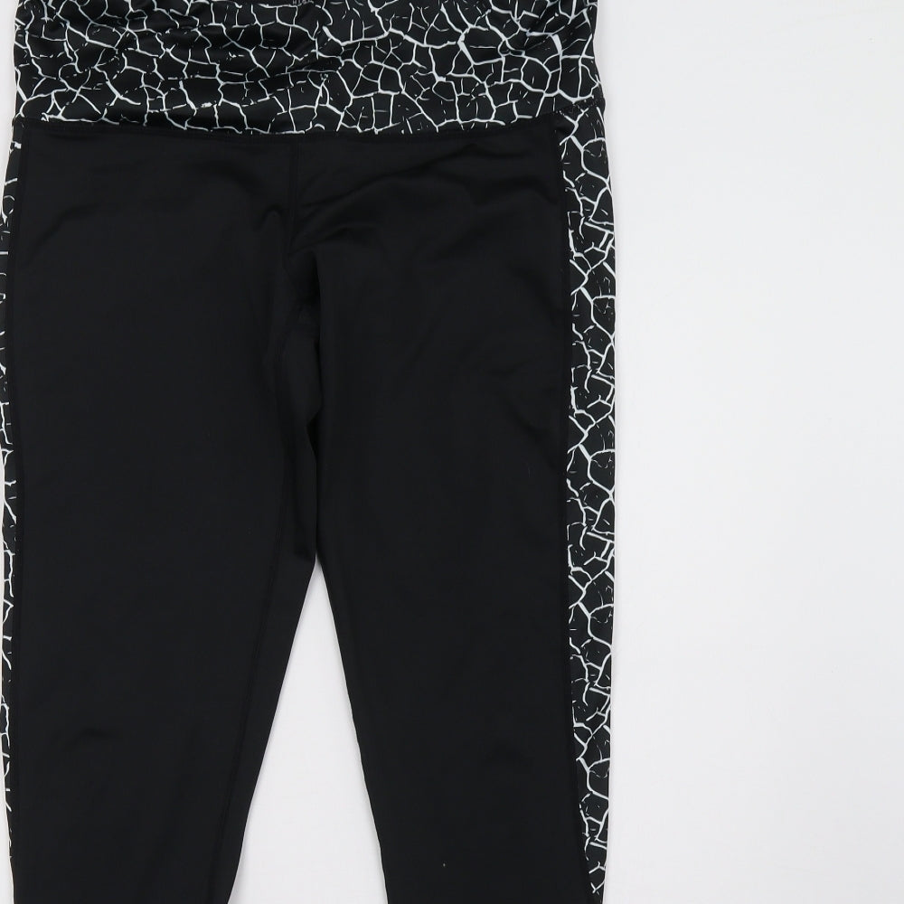 higher state Womens Black    Leggings Size L L29 in