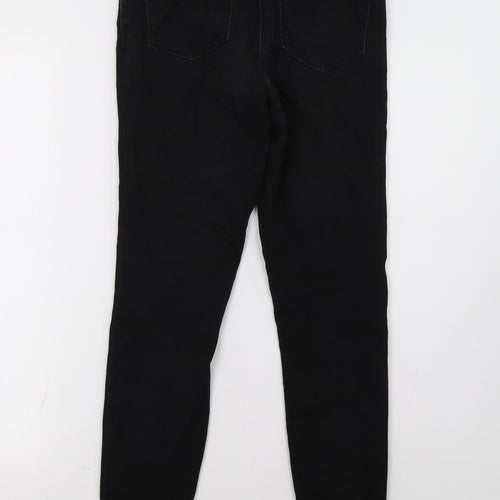 Matalan Womens Black  Denim Skinny Jeans Size 12 L29 in