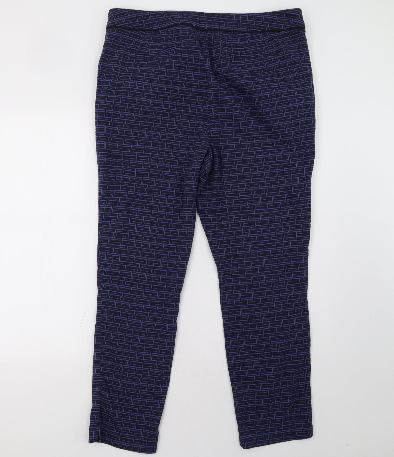 studios Womens Purple Geometric  Trousers  Size 20 L30 in