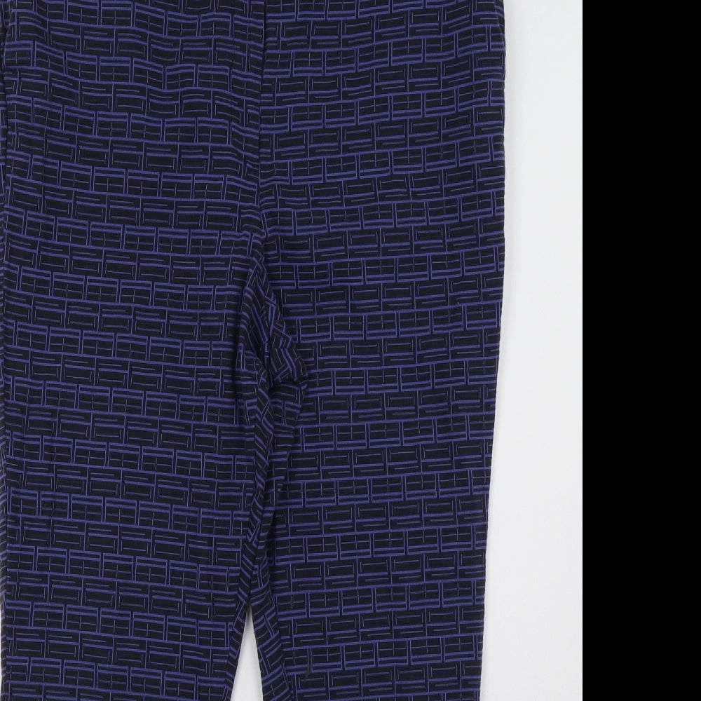 studios Womens Purple Geometric  Trousers  Size 20 L30 in