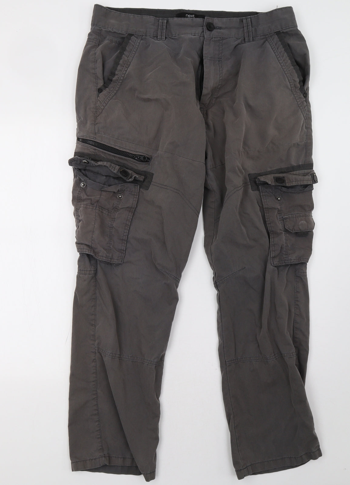 NEXT Mens Grey   Trousers  Size 36 L31 in