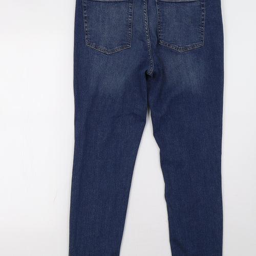 H&M Womens Blue  Denim Skinny Jeans Size 18 L30 in