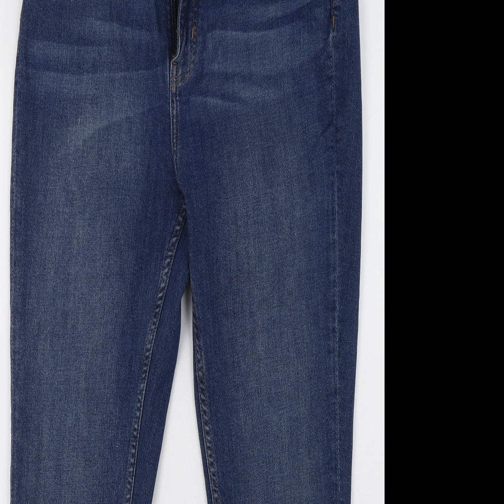 H&M Womens Blue  Denim Skinny Jeans Size 18 L30 in