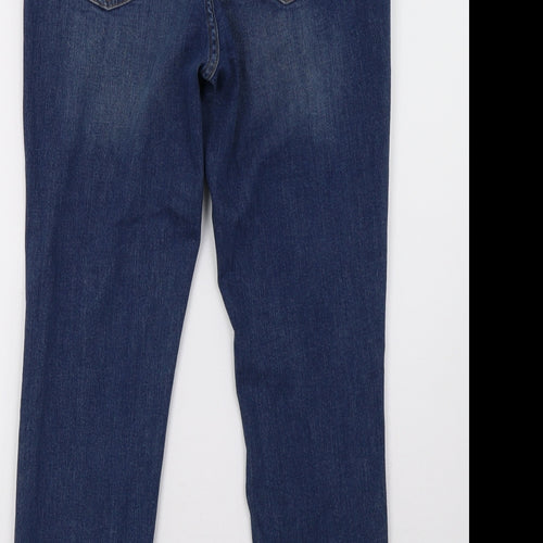 H&M Womens Blue  Denim Skinny Jeans Size 18 L30 in