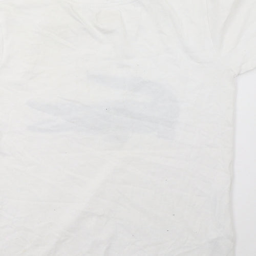 Lacoste Boys White   Basic T-Shirt Size 12 Years