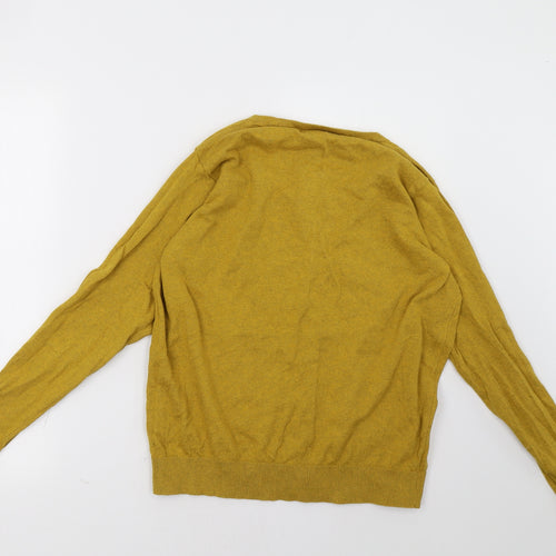 Primark Womens Yellow   Cardigan Jumper Size 16
