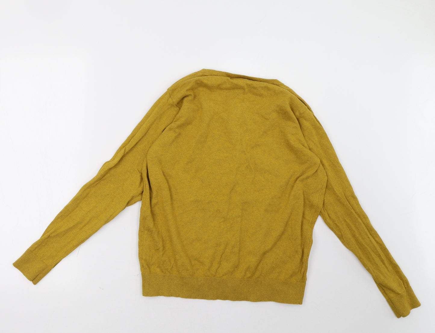 Primark Womens Yellow   Cardigan Jumper Size 16