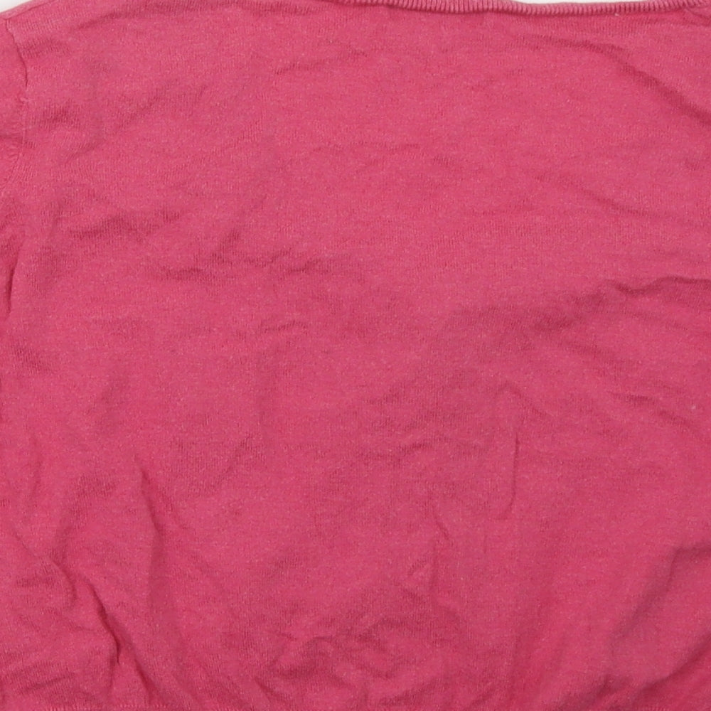 Monsoon Womens Pink   Cardigan Jumper Size 16