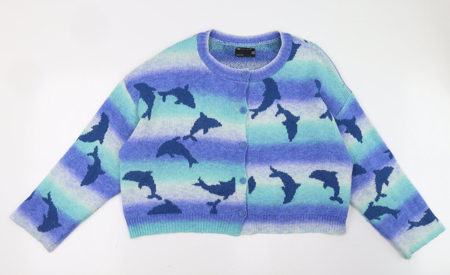 ASOS Womens Blue   Cardigan Jumper Size 18