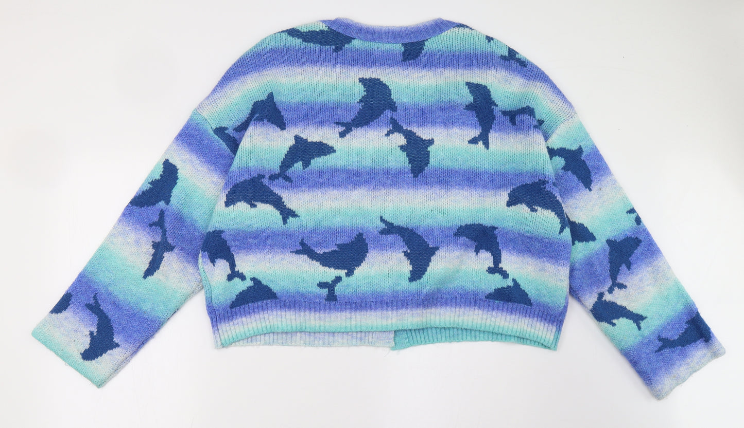 ASOS Womens Blue   Cardigan Jumper Size 18