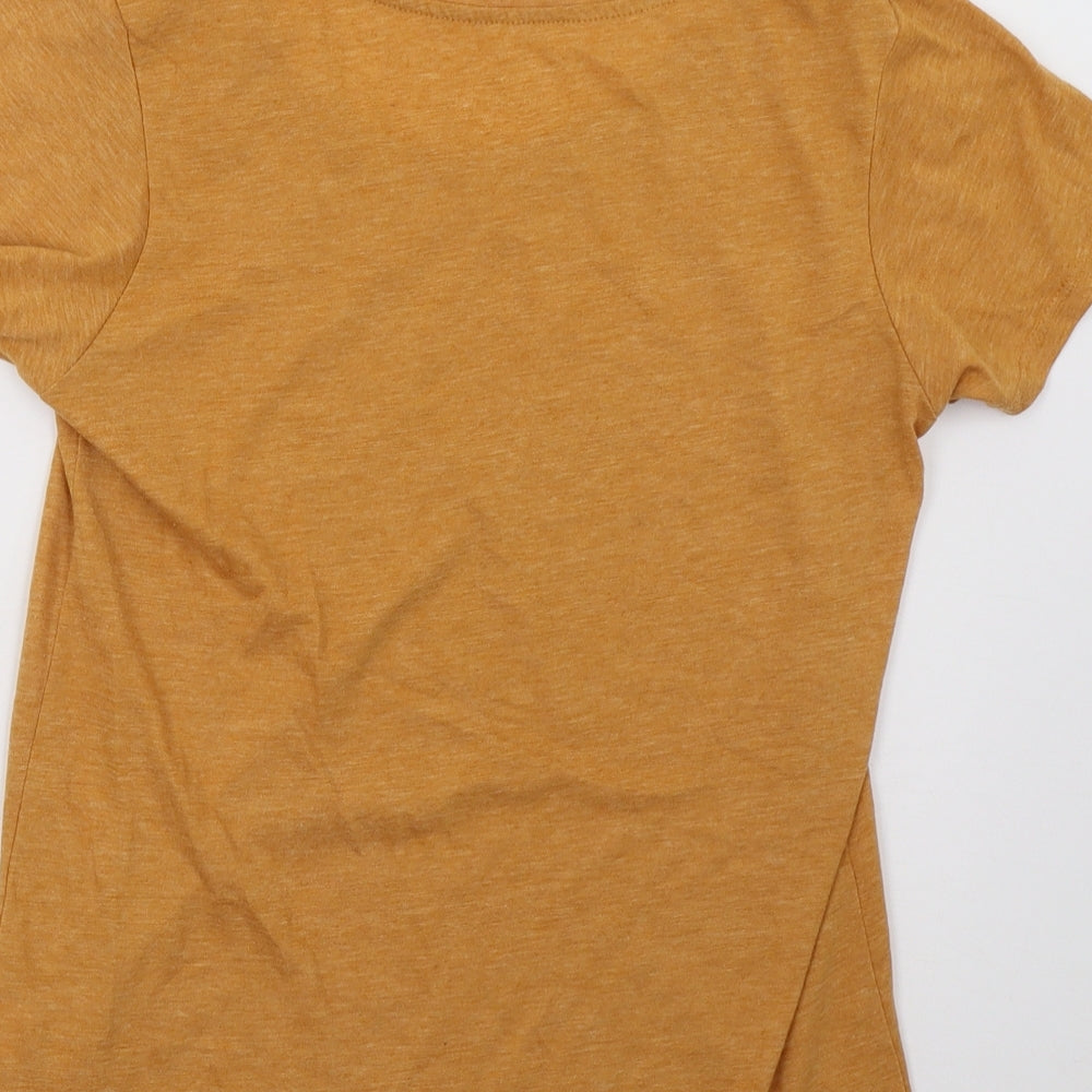 Primark Womens Orange   Basic T-Shirt Size S